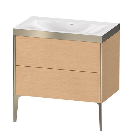 Duravit Xviu C-Bonded Set Floorstanding Brushed Oak XV4710NB112P